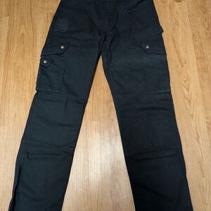 Men's Carhardt Black Cargo Pants Relaxed Fit